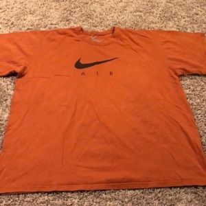 Men’s XXL Orange Nike Short Sleeve Shirt